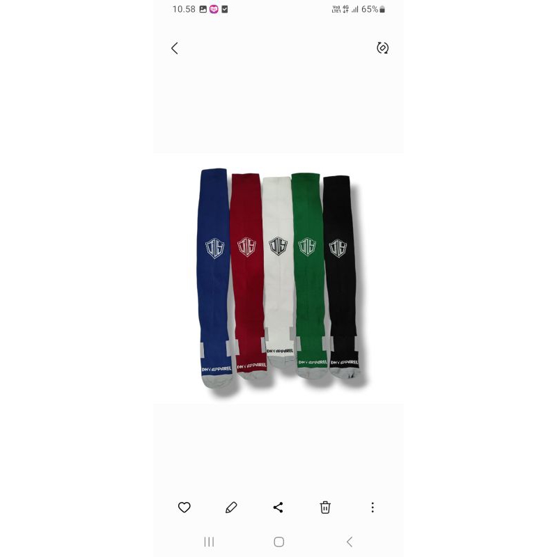 kaos kaki bola panjang anti slip