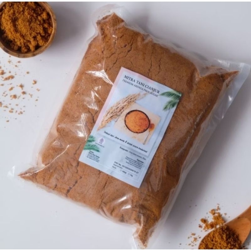 

Gula Aren Organik Serbuk Mitra Tani 1kg / Gula Aren Semut
