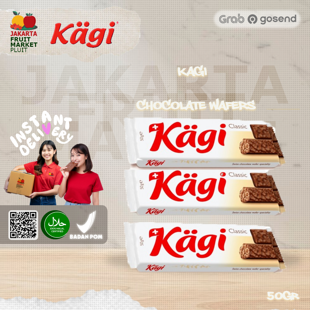 

KAGI CHOCOLATE WAFERS 50GR