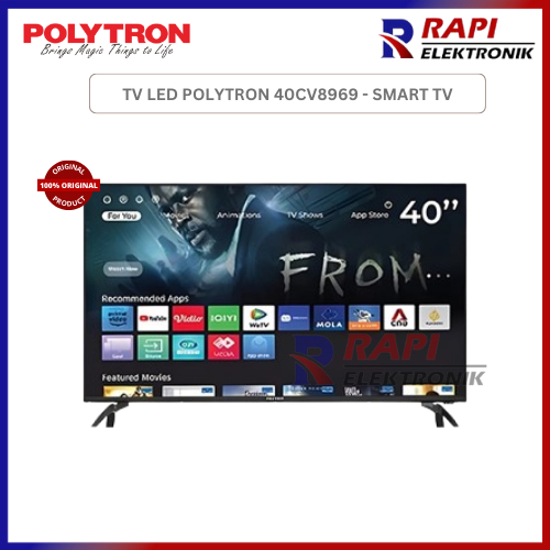 TV LED POLYTRON 40CV8969 SMART TV 40 Inch