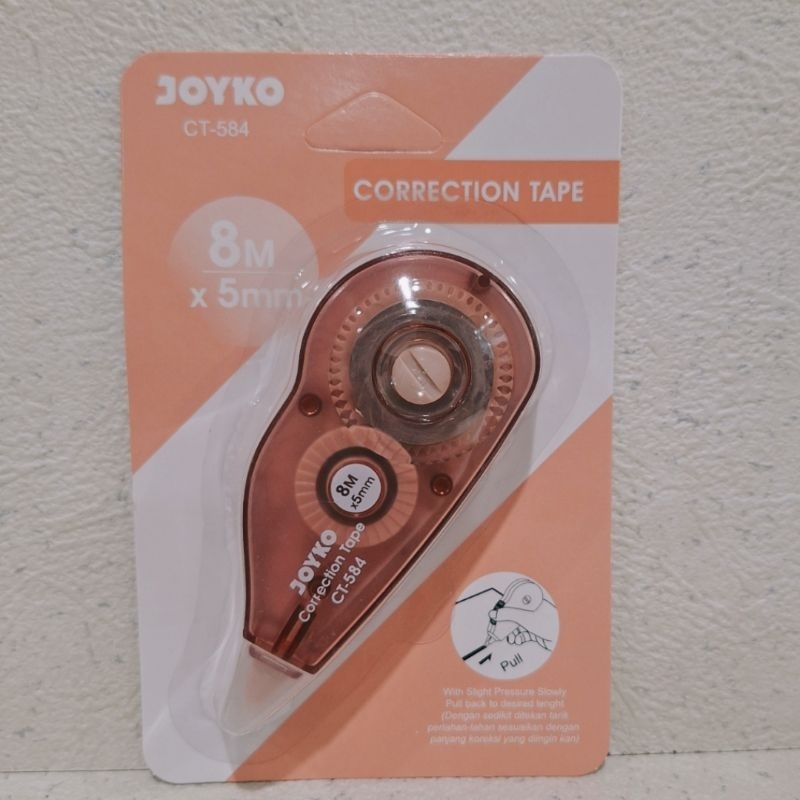 

TIPEX KERTAS 8METER JOYKO CT-584/satuan