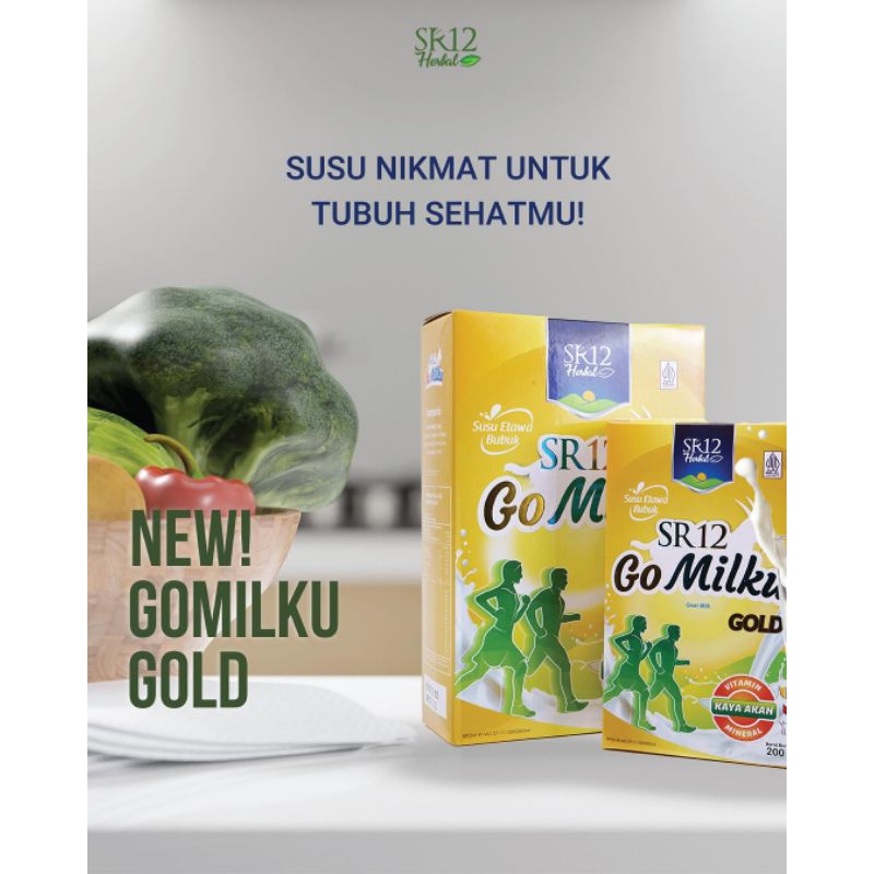 

GOMILKU GOLD SR12 200 GRAM[Susu kesehatan tulang]