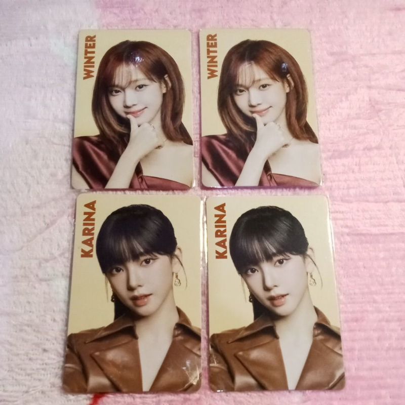 photocard aespa official