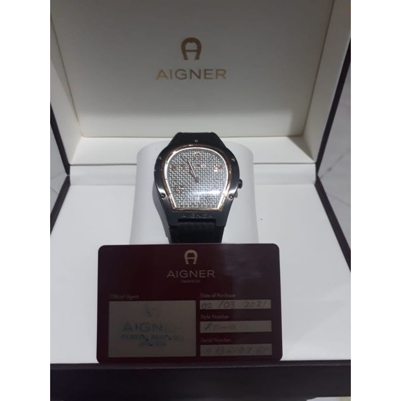 Jam Tangan Aigner Original A136100 preloved