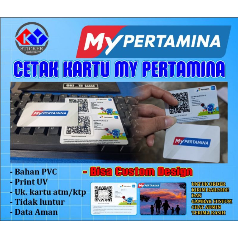 

KARTU MY PERTAMINA CUSTOM
