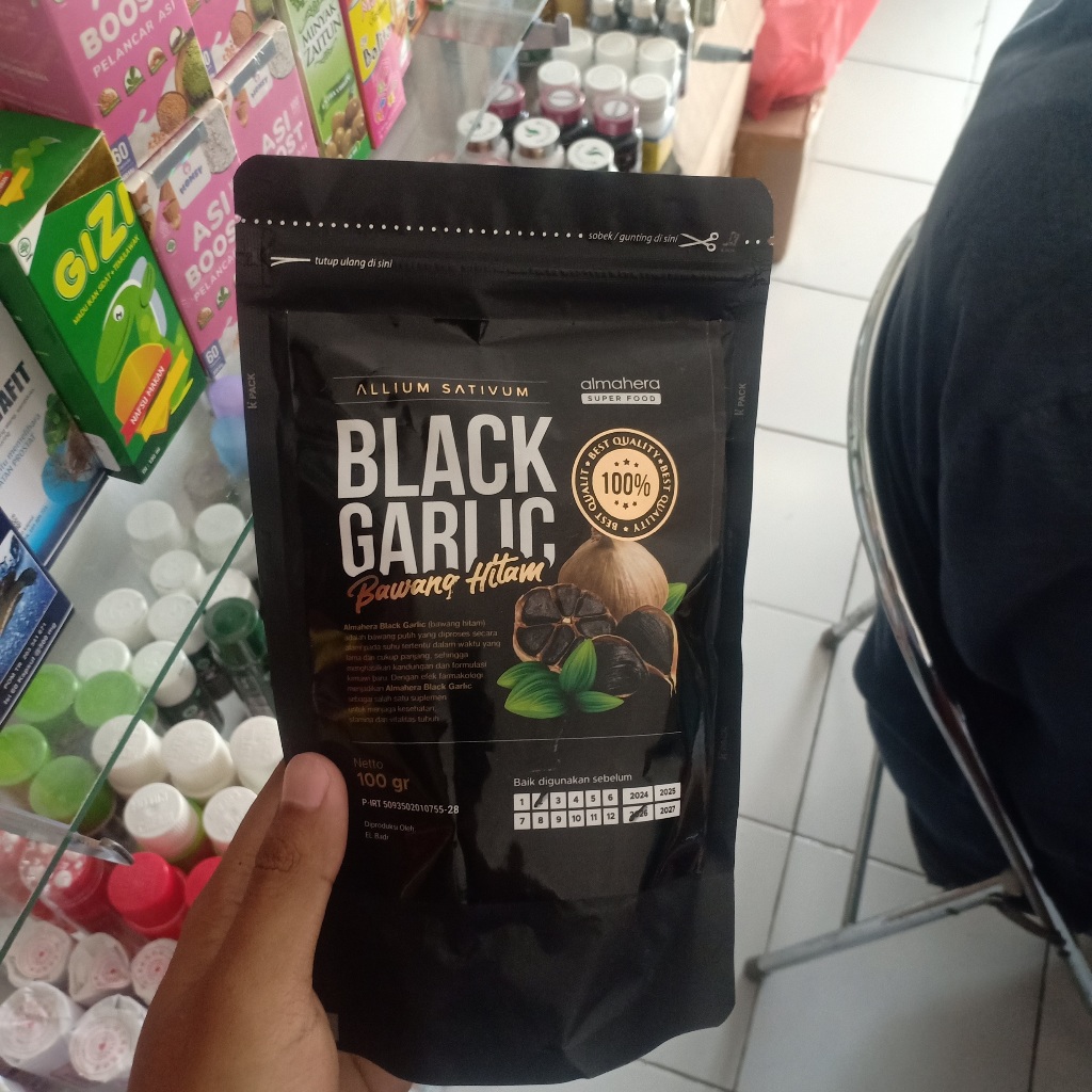 

Black Garlic (Bawang Hitam)