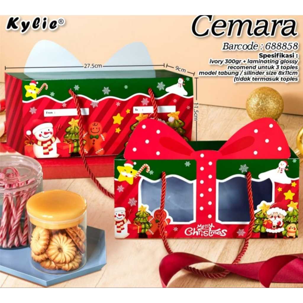 

Box Hampers Natal Cemara