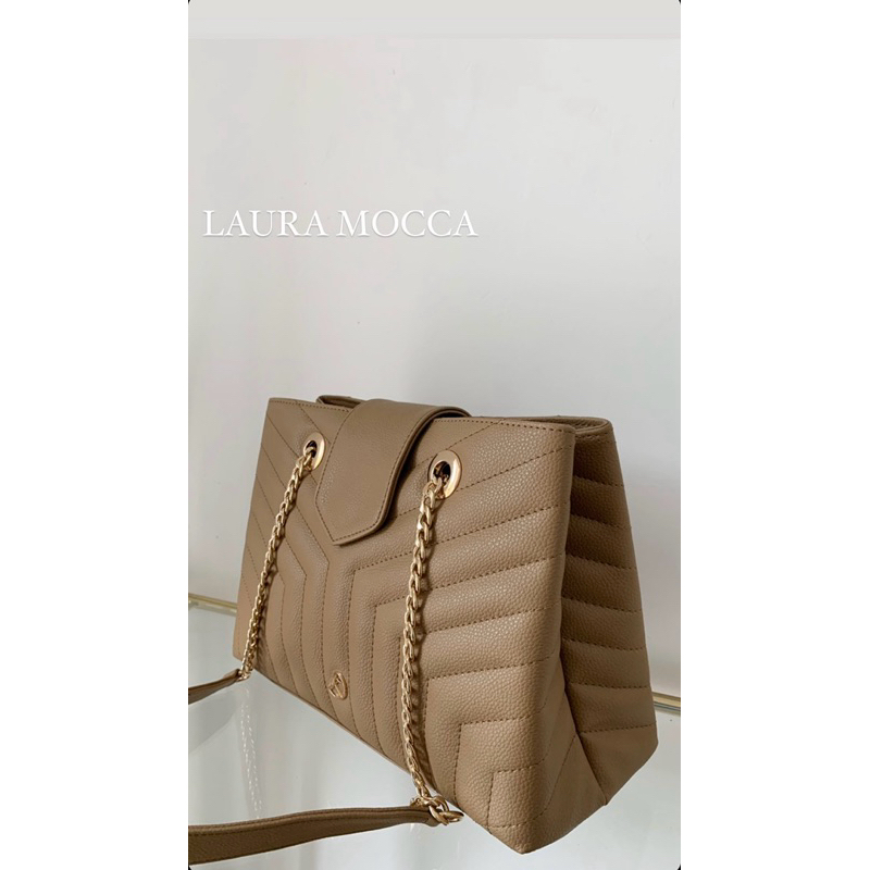 LAURA BAG BY kian.id WARNA MOCCA PRELOVED VVGC