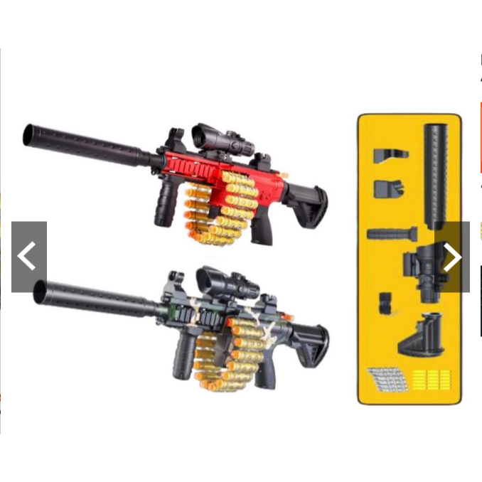 Mainan Anak TOY GUN M416 ASSAULT RIFLE Tembakan Eva Soft Bullet Series