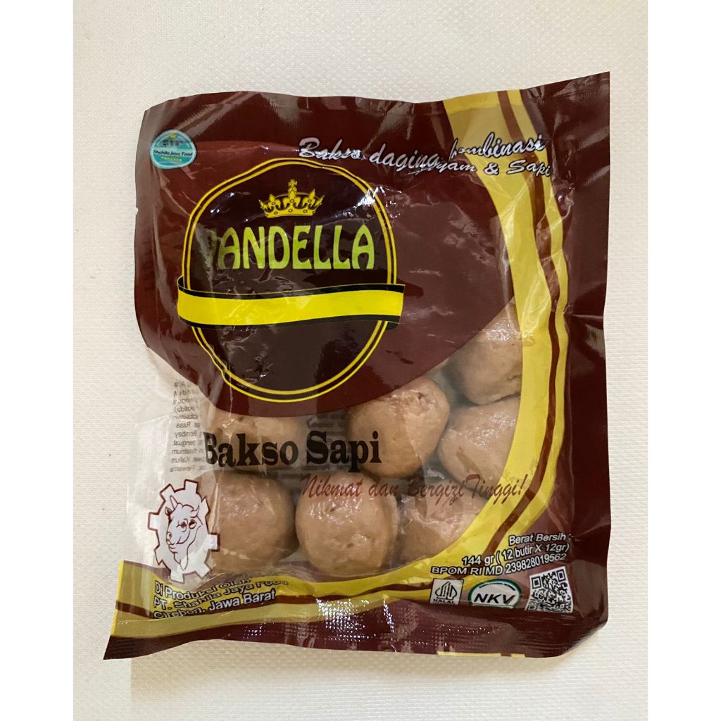 

BAKSO SAPI VANDELLA ISI 12 PCS ORIGINAL HALAL & BPOM - BAKSO DAGING SAPI ENAK MURAH PREMIUM