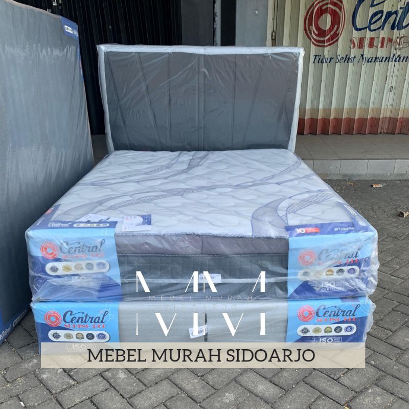 Kasur spring bed Central deluxe element murah 90 x 200 120 x 200 160 x 200 180 x 200 cm queen king s