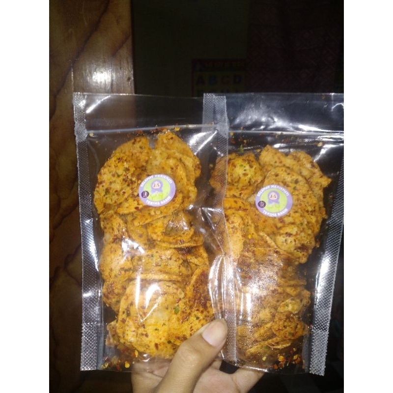 

basreng kering pedas gurih keripik basreng renyah