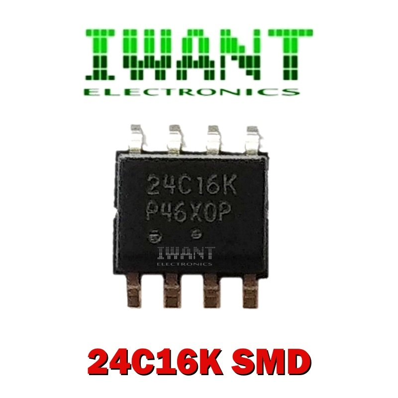 IC 24C16 SOP IC FLASH MEMORY 24C16K 16K BIT SMD SOP8 24C16K 24C16N SERIAL EEPROM 24C16AN