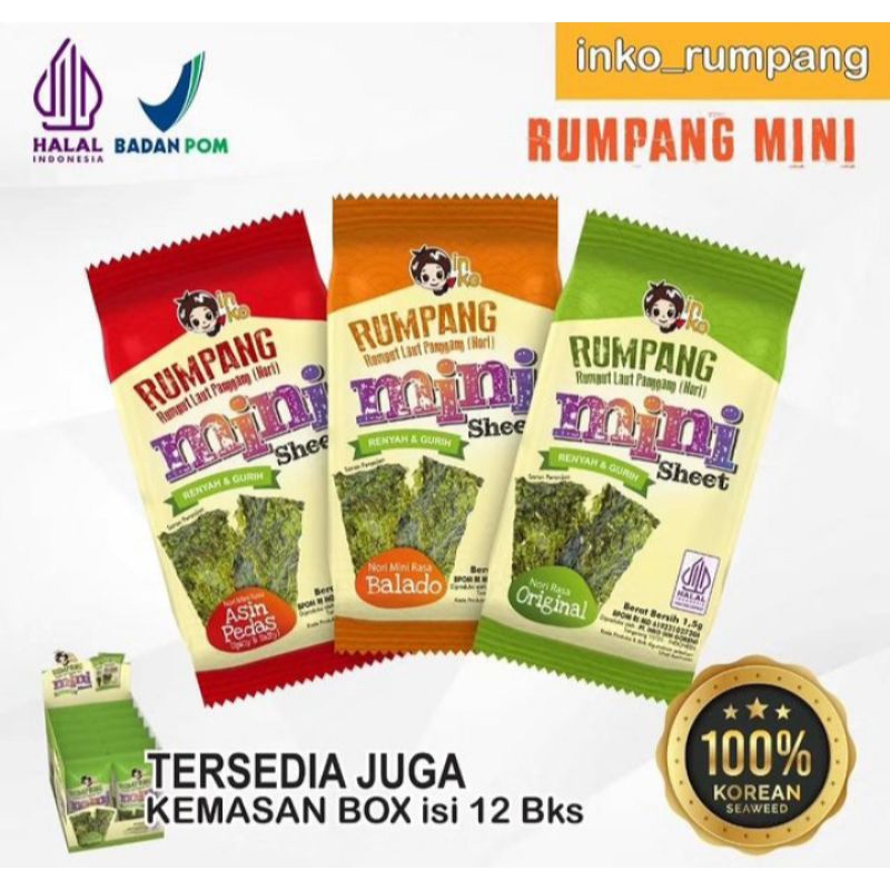 

Inko rumpang mini 1.5g