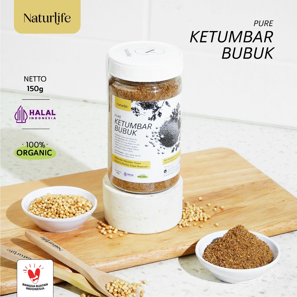 

KETUMBAR BUBUK 150G / KETUMBAR BUBUK MURNI PREMIUM ASLI 100% TANPA CAMPURAN ORIGINAL ORGANIK / PURE GROUND CORIANDER / KETUMBAR BUBUK ASLI / BUMBU KETUMBAR BUBUK / DAUN KETUMBAR BUBUK / KETUMBAR BUBUK KILOAN / KETUMBAR BUBUK BOTOL / BUBUK KETUMBAR