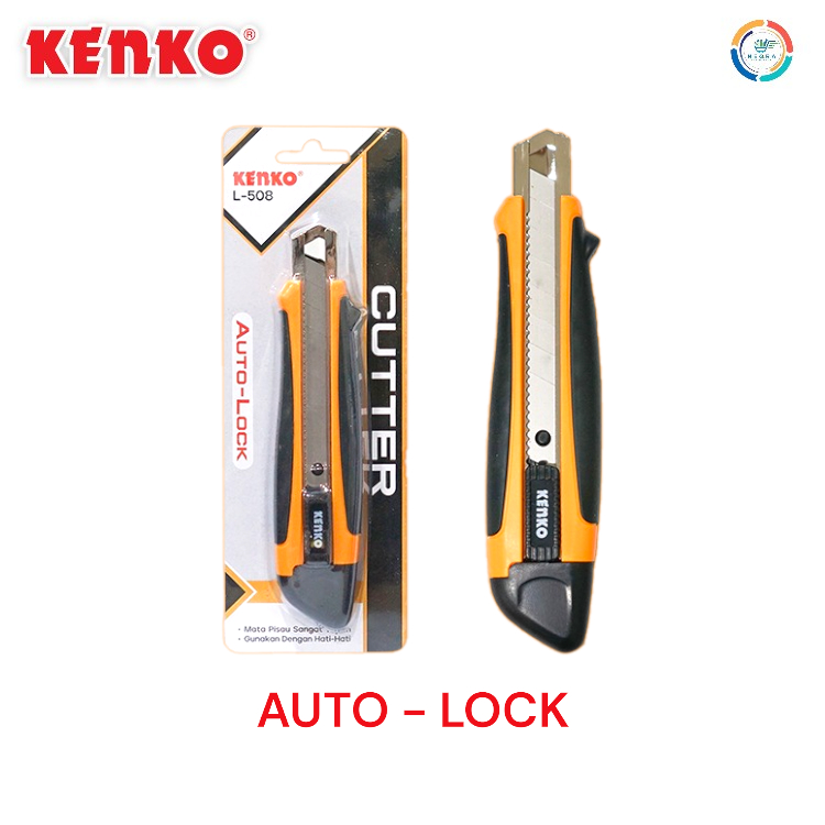 

Kenko Pisau Cutter Pemotong Auto Lock L - 508