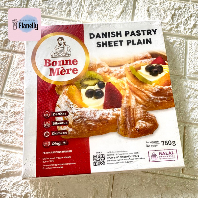 

Bonne Mere Danish pastry sheet plain 750gr