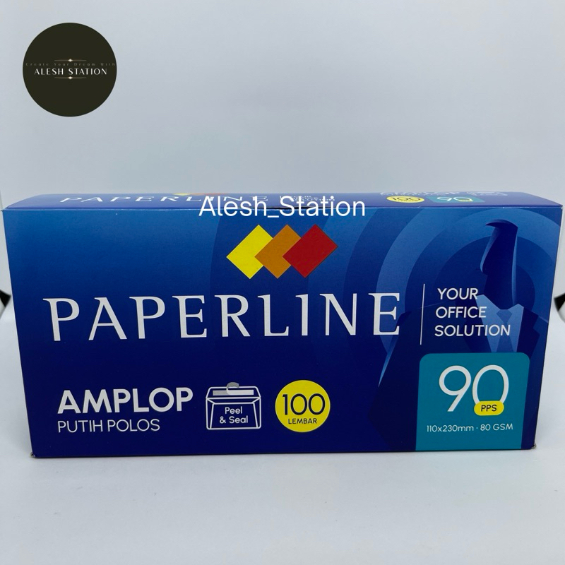 

Amplop Putih Paperline 90 Pps 110x230mm (Design baru)