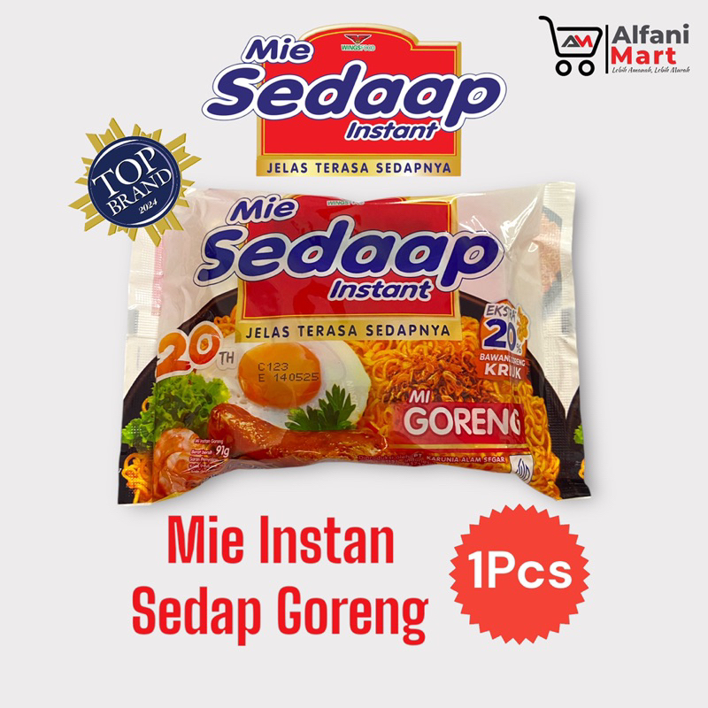 

Mie Sedap Goreng 90gr (Spesial Anniversary 20th)