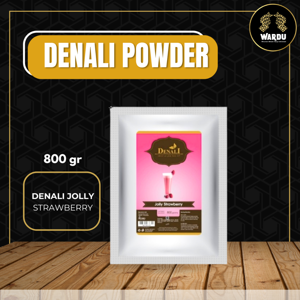 

DENALI Jolly Strawberry 800 gram/Denali Powder /Mix