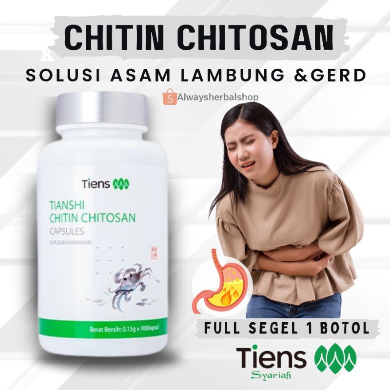 Tiens Obat Asam Lambung Kronis Maag Asam Lambung Tiens Chitin Chitosan Tiens
