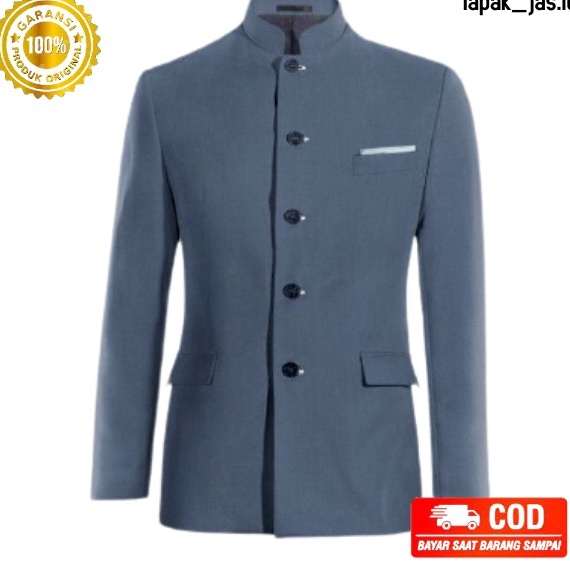 KODE U85Q JASKO ABU JAS ABU JAS MANDARIN JAS BLAZER PRIA JAS PRIA DEWASA JAS MANDARIN MURAH JAS KOKO