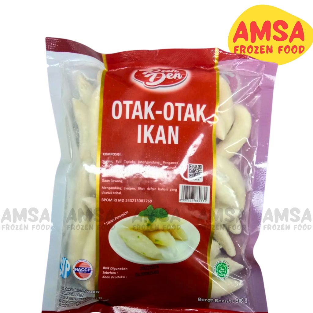 

Pak Den Otak-Otak Ikan-OTAK OTAK IKAN GORENG 500gr