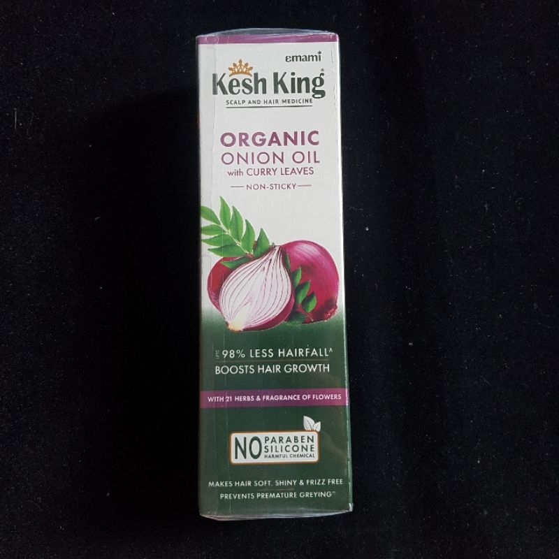 

Organic Onion Oil with Curry leaves - Kesh King by Emami 100ml