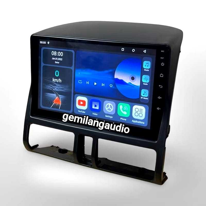 Frame Head Unit 9 inch Honda CRV CR-V Gen 2 2001 - 2007 Panel Head Unit