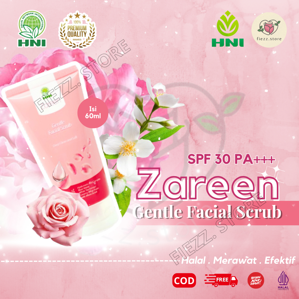 Zareen Skincare - Zareen HNI - HNI Skincare - HNI HPAI - Facial Scrub