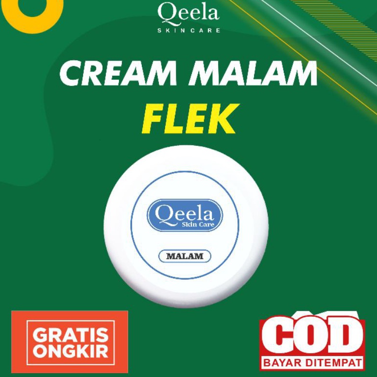 Qeela Skincare  Krim Flek Hitam Krim Penghilang Flek Hitam Membandel Cream Flek Hitam Krim Melasma C