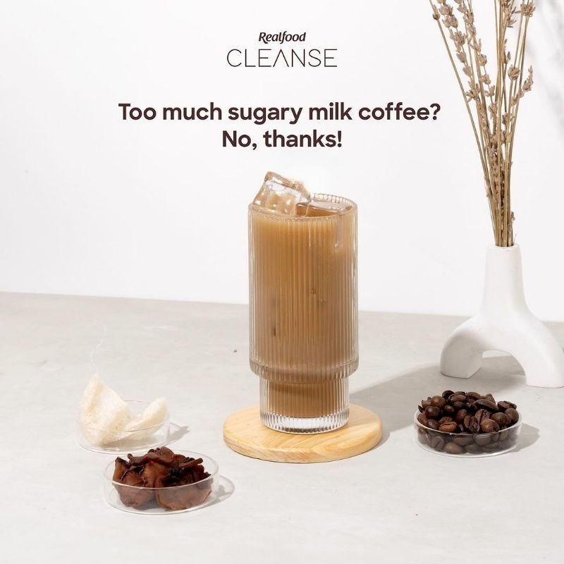 

Realfood Cleanse Litepresso MCT Coffee Sarang Burung Walet Minuman Kopi