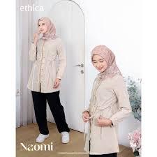 ATASAN ETHICA NAOMI 24 ,GREY,BLUE, DUSTY ROSE