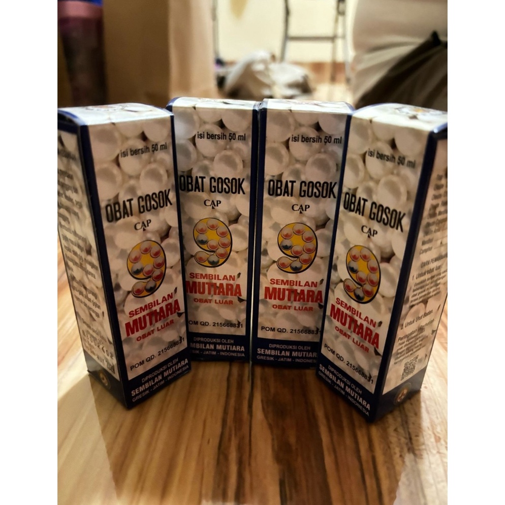 PROMO Minimal Beli 2 PCS Minyak Obat Gosok Sembilan Mutiara Pegel Linu Pijat Keseleo Kesemutan Herba