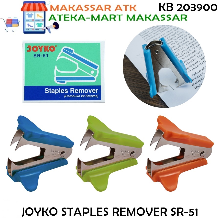 

[1PCS] JOYKO STAPLES REMOVER SR-51PEMBUKA STAPLES