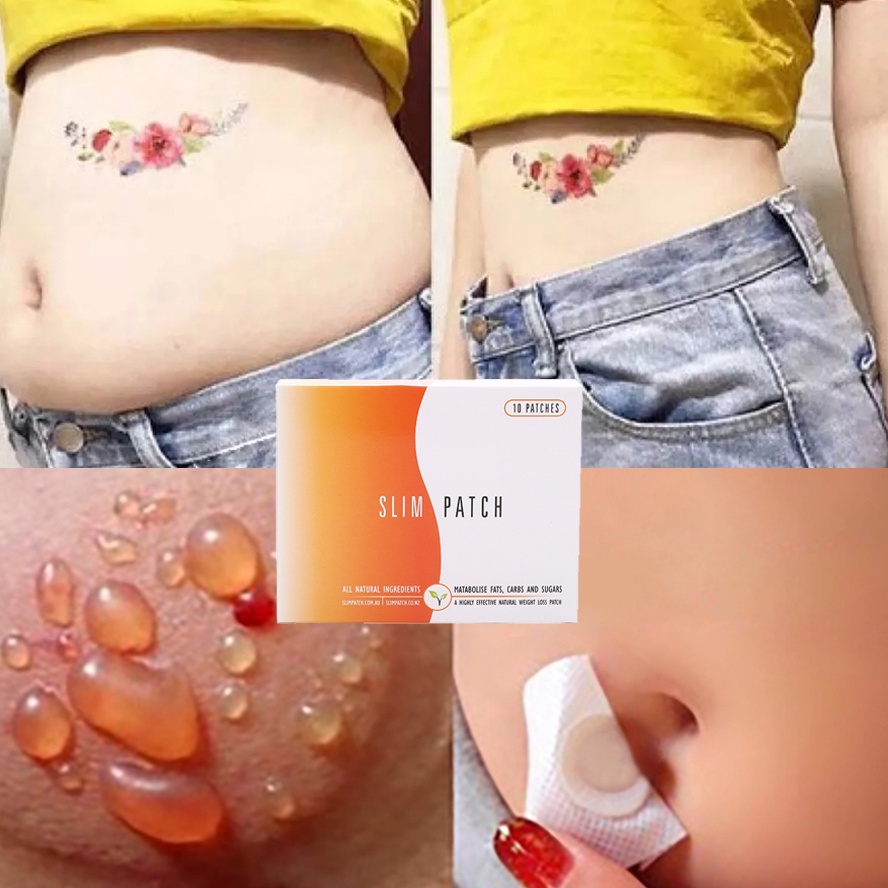 Koyo Pelangsing Perut Slim Patch Alat Pembakar Lemak Perut Susut Elangsing Badan Stiker Pusar Obat P