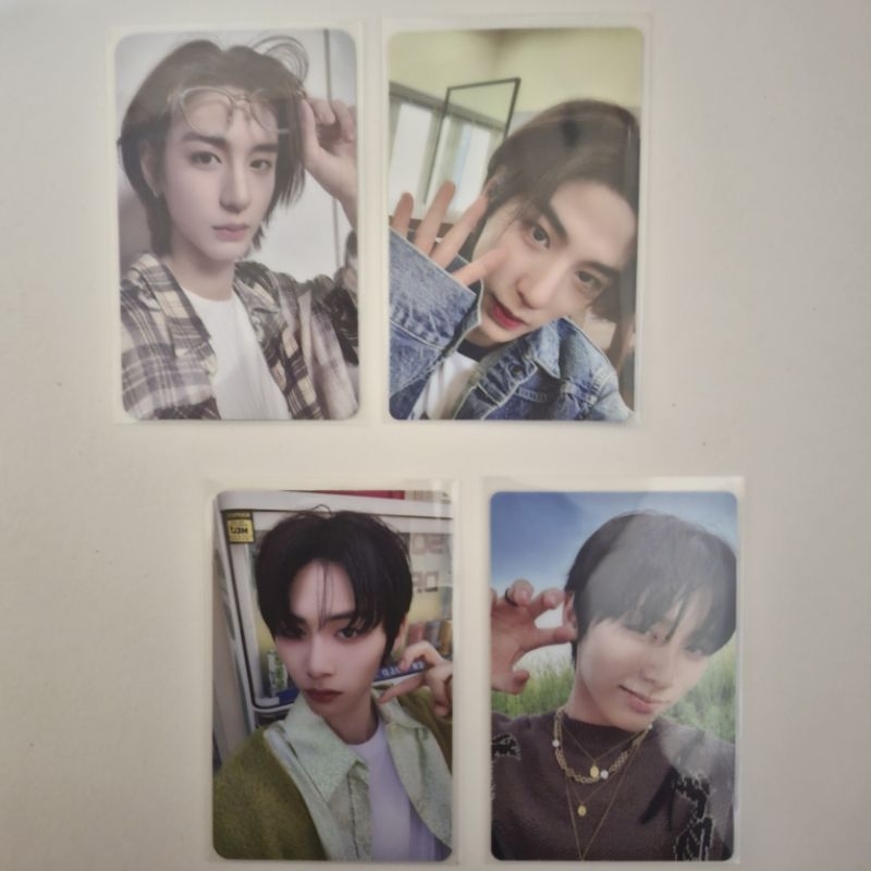 BOYNEXTDOOR Photocard Leehan Taesan Soundwave HOW Crunch denim SG24 Maung Letter leehan kacamata