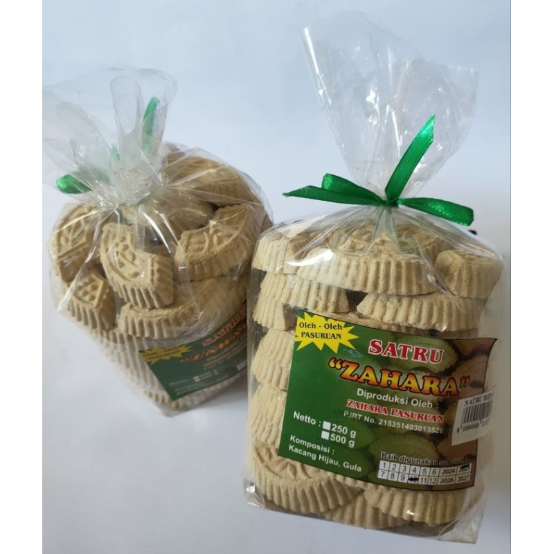 

Kue Satru Kacang Hijau Zahara 500 gram