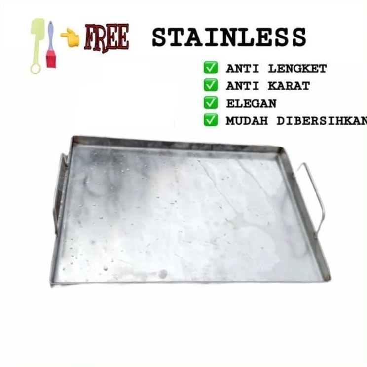 Ready Terheboh  WAJAN STAINLESS  WAJAN ROTI BAKAR  WAJAN KEBAB  WAJAN SOSIS  BAKARAN  PEMANGGANG