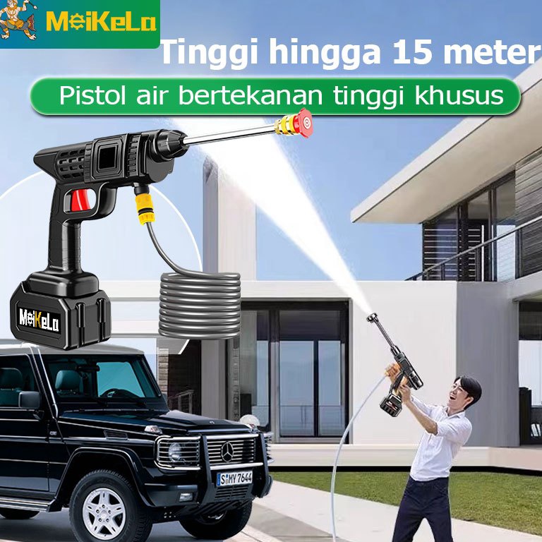 Promo Populer NEW NO 1Alat cuci motor Mesin cuci motoJet cleanerAlat cuci motor semprot999V Portabel