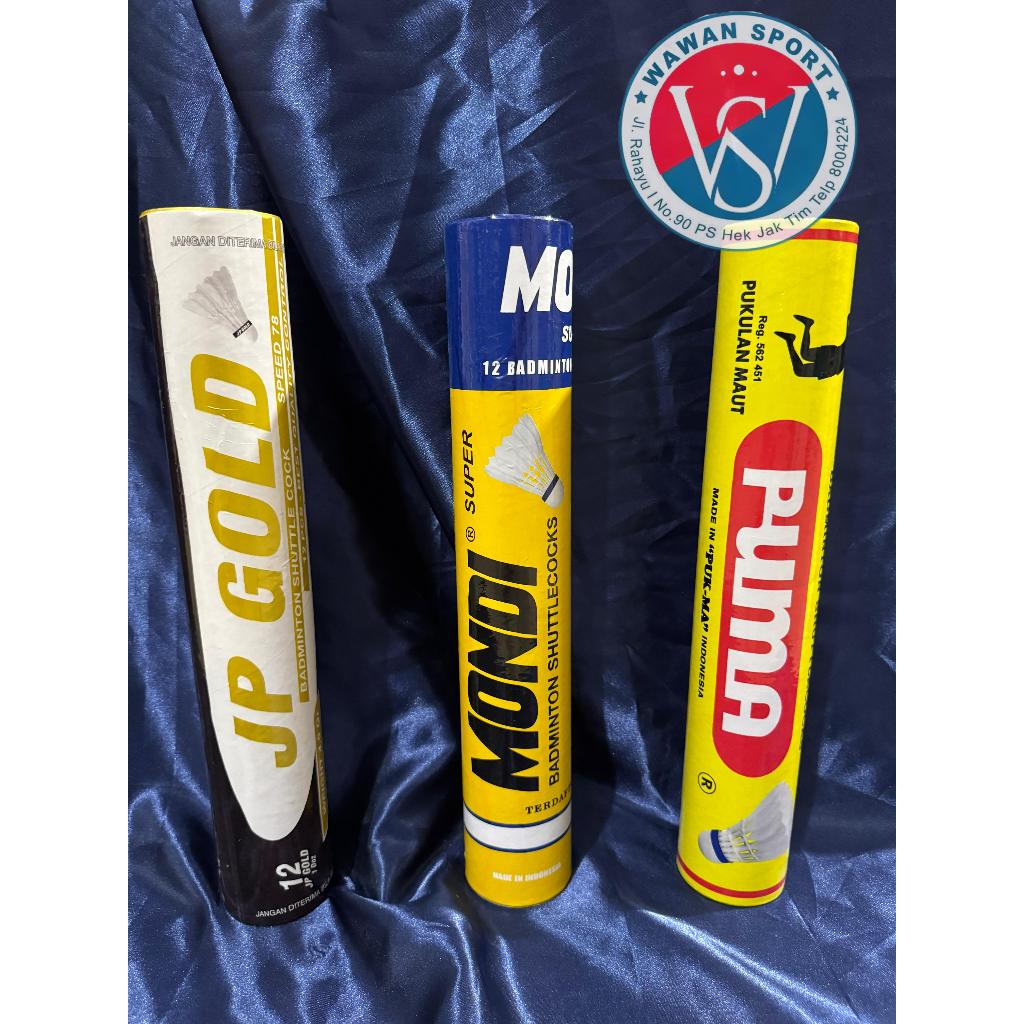 Shuttlecock / Kok Badminton Bulutangkis PUMA , MONDI , JP GOLD