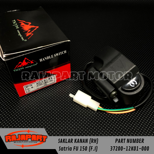 SAKLAR KANAN HOLDER KANAN (Tombol Starter) SATRIA FU 150 FI NEW ORIGINAL TAKAYAMA