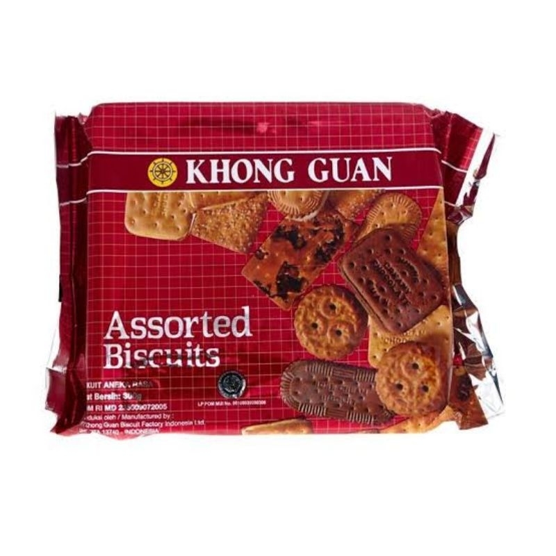 

Khong Guan Biskuit Red Assorted 300 gram