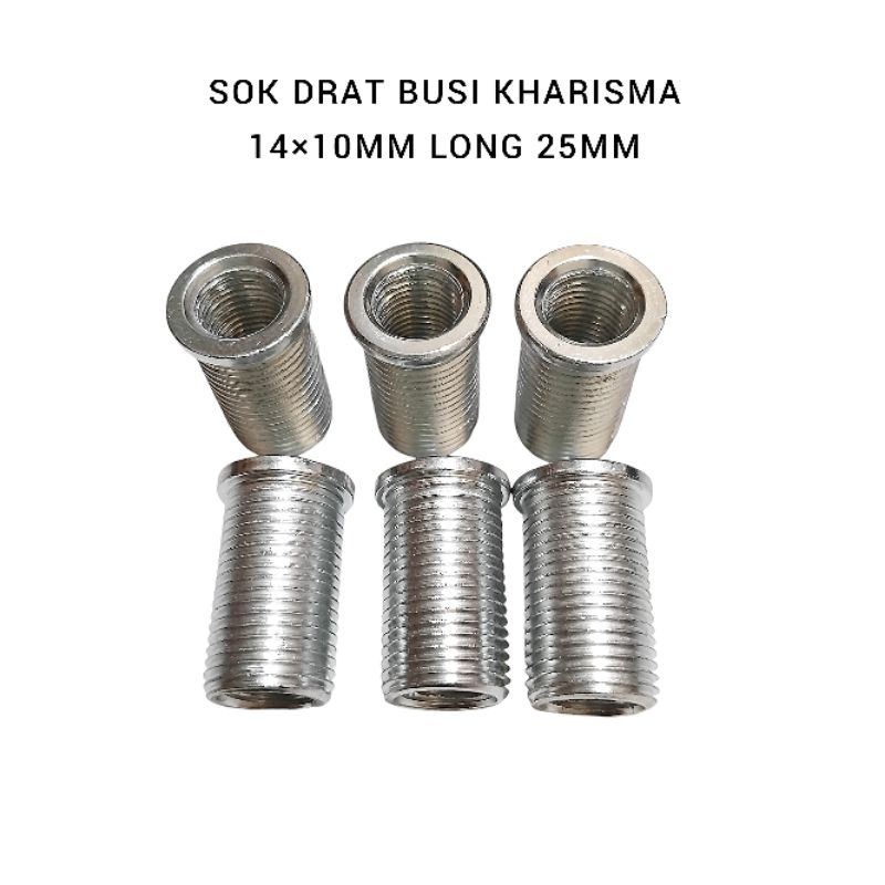 Sok Drat Bosh Drat Verbos Drat Busi Kharisma Nmax Blade Revo Absolut 14×10mm drat panjang
