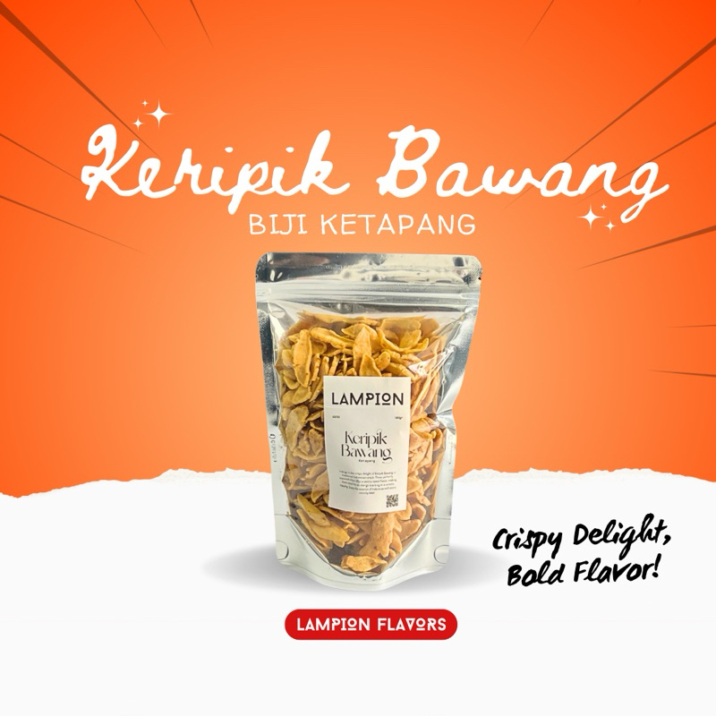 

Keripik Bawang Biji Ketapang - Lampion Flavors