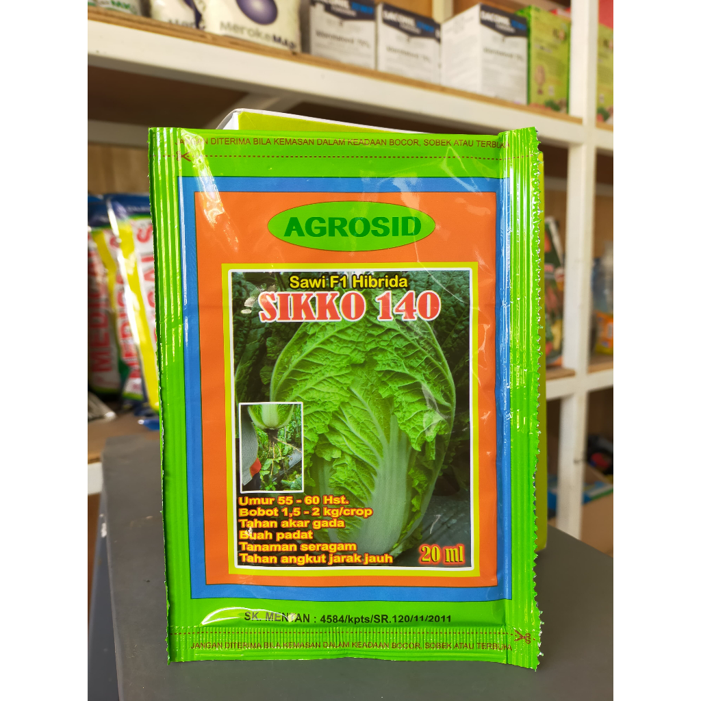 SIKKO 140 F1 SAWI PUTIH AGROSID 20GR