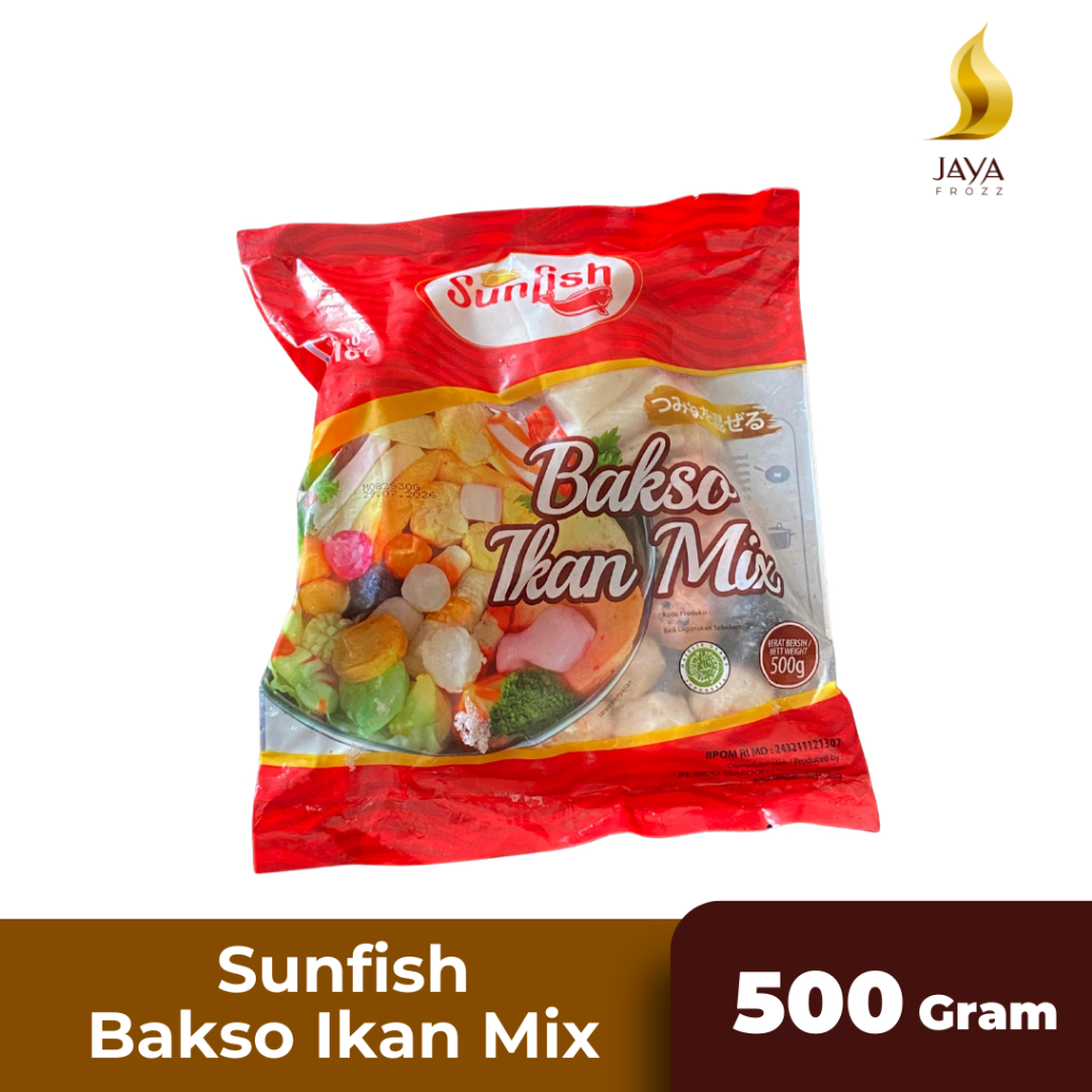 

SUNFISH BAKSO IKAN MIX 500 GRAM