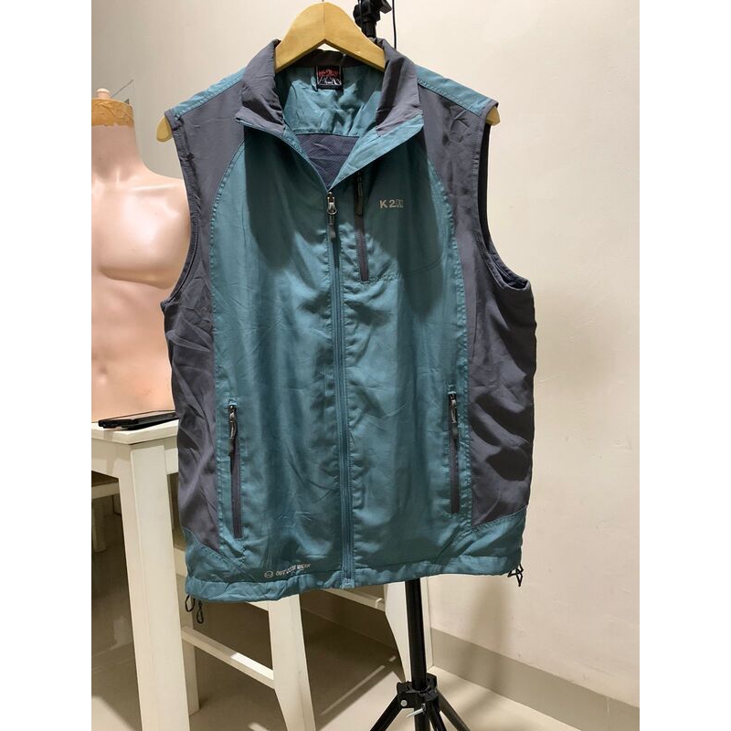 Rompi Vest K2 outdoor second Original LD 110 P 68 mulus no minus