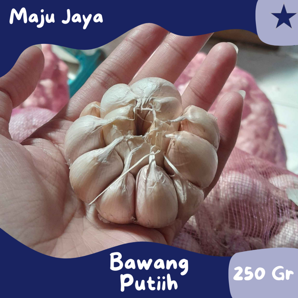 

Bawang Putih Honan Bersih 250gr - Maju Jaya