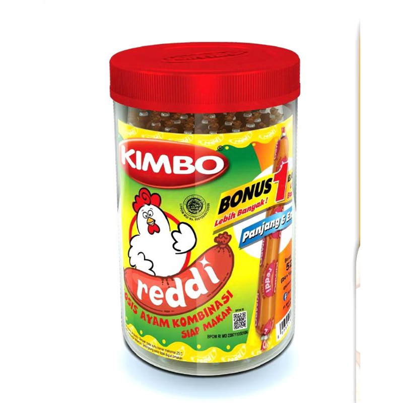 

Sosis Kimbo Reddi sosis ayam kombinasi 525gr